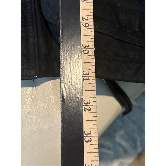 Villa Classico Vintage Heavy Black Suede Coat W/hood. Men’s. L - Picture 11 of 11